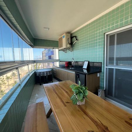 Apartamento Guilhermina De Frente Para O Mar 프라이아 그란데 외부 사진