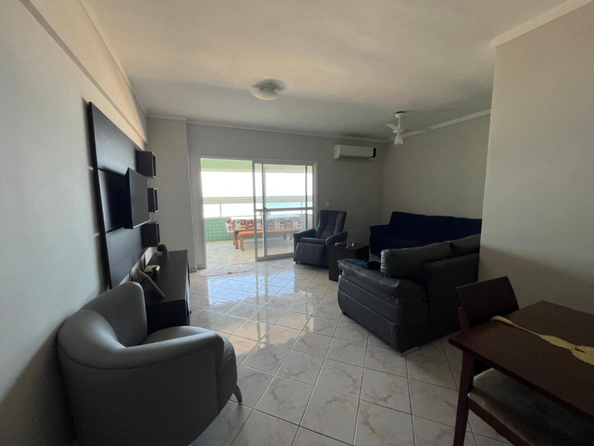 Apartamento Guilhermina De Frente Para O Mar 프라이아 그란데 외부 사진